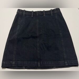 Agolde Siouxise zip skirt